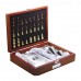 HM Prison Service Personalised Hip Flask and Chess Set HM Prison Service Personalised Hip Flask and Chess Set